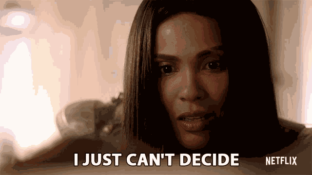 I Just Cant Decide Lesley Ann Brandt GIF