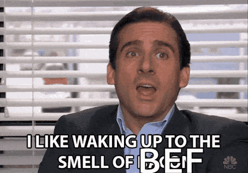 I Like Waking Up To The Smell Of Bacon Sue Me GIF