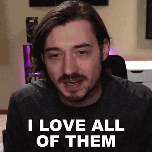 I Love All Of Them Aaron Brown GIF