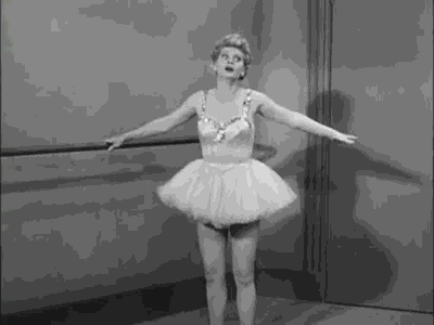 I Love Lucy Ballet GIF