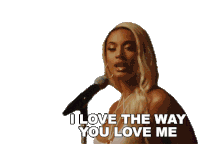 I Love The Way You Love Me Danileigh Sticker