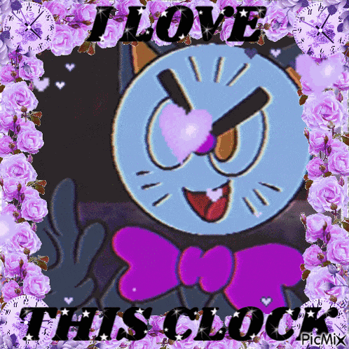 I Love This Clock Andys Apple Farm GIF