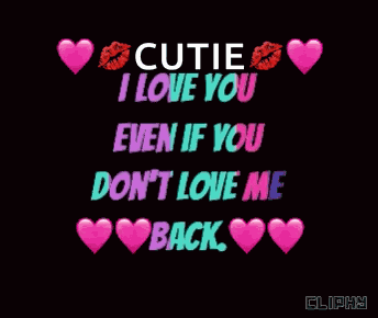 I Love You Cliphy GIF