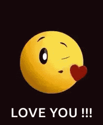 I Love You Emoji GIF