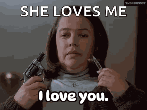 I Love You Gun GIF