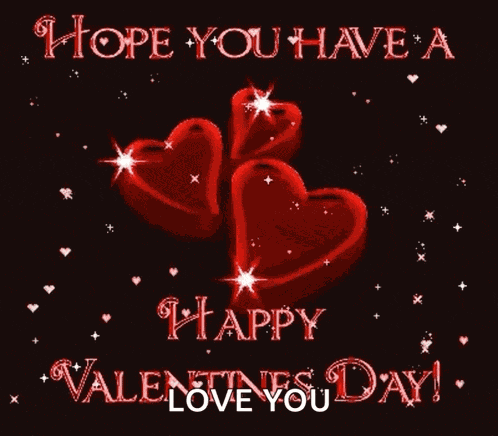 I Love You Happy Valentines Day GIF GIF