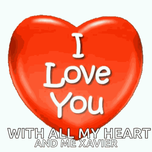 I Love You Love Heart GIF