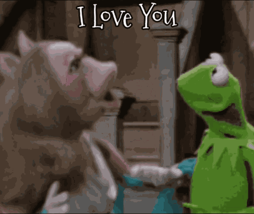I Love You Miss Piggy GIF