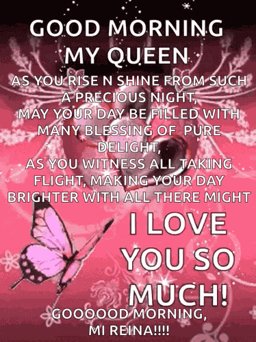 I Love You So Much Butterfly GIF