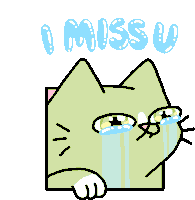 I Miss You Miss U Sticker