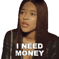 I Need Money Rbel Sticker