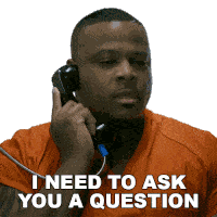 I Need To Ask You A Question Maurice Sticker