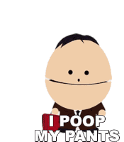 I Poop My Pants Ike Broflovski Sticker