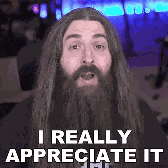 I Really Appreciate It Samus Paulicelli GIF