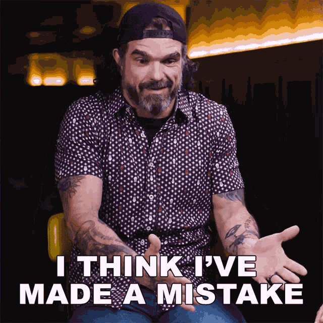 I Think Ive Made A Mistake Chris Henderson GIF