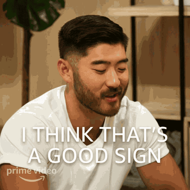 I Think Thats A Good Sign Vince GIF