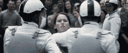 I Volunteer As Tribute Hunger Games GIF