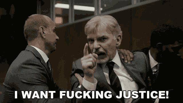 I Want Fucking Justice Billy Mcbride GIF