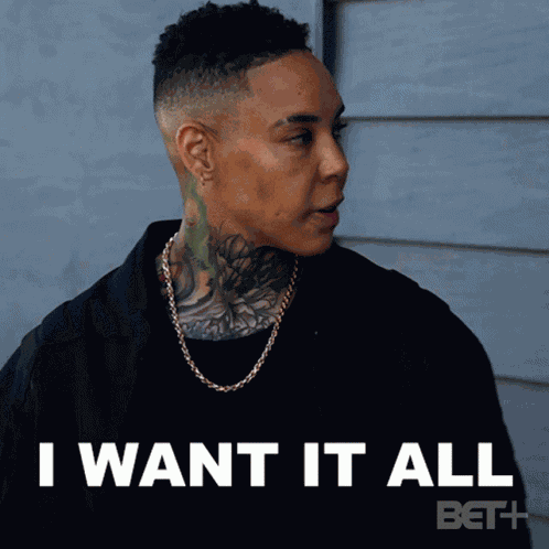 I Want It All Trouble GIF