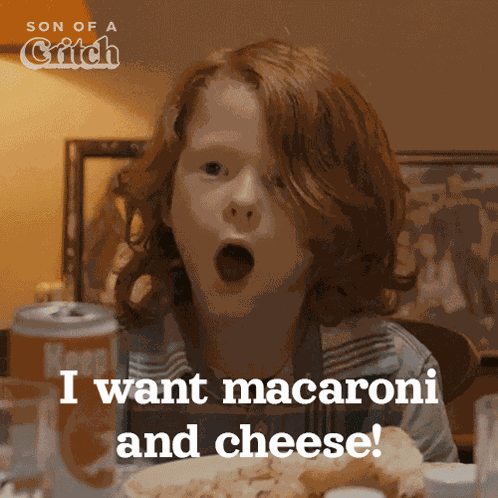 I Want Macaroni And Cheese Baby Fox GIF