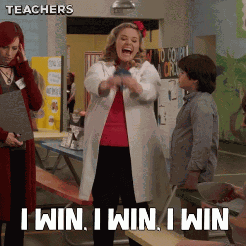 I Win I Win I Win Winner GIF
