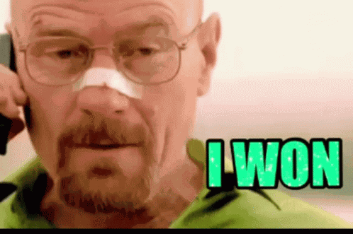 I Won Breaking Bad GIF