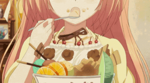 Ice Cream Anime GIF