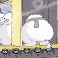 Ice Cream Poop GIF