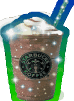 Iced Coffee Starbucks Sticker
