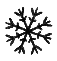 Icy Snowflake Sticker