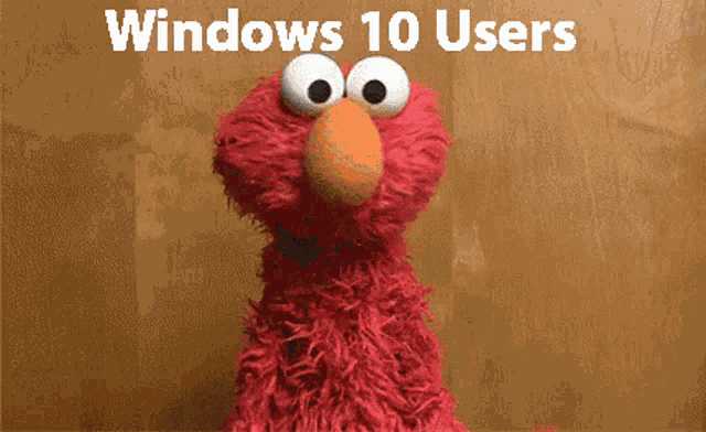 Idiot Elmo GIF