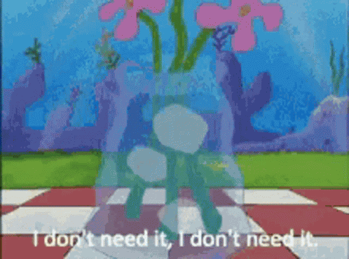 Idontneedit Spongebob GIF