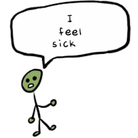Ifeelsick Imill Sticker