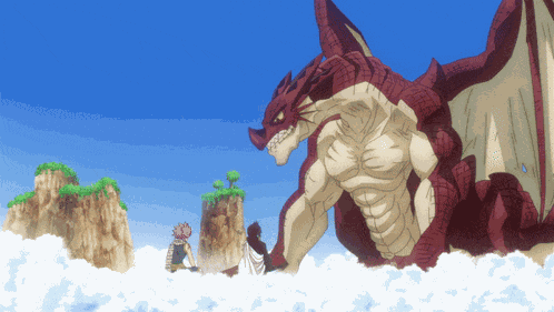 Igneel Fire Dragon King GIF
