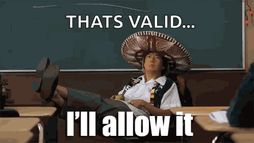 I'Ll Allow It GIF