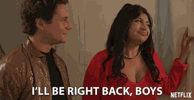 Ill Be Right Back Boys Brb GIF