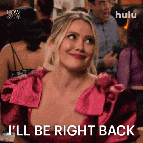 Ill Be Right Back Sophie GIF