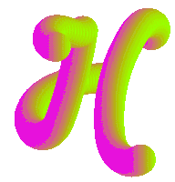 Illustration Gradient Sticker