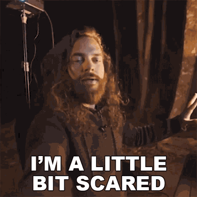 Im A Little Bit Scared Ttthefineprinttt GIF