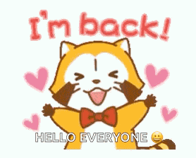 Im Back Cute GIF