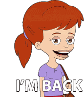 Im Back Jessi Glaser Sticker