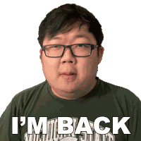 Im Back Sungwon Cho Sticker