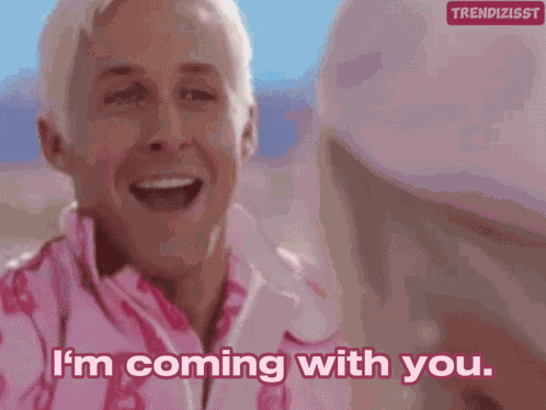 Im Coming With You Ryan Gosling GIF