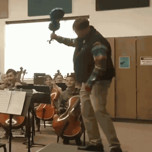 Im Done With This Violin Rob Landes GIF