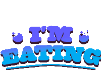 Im Eating Hungry Sticker