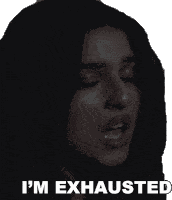 Im Exhausted Renforshort Sticker