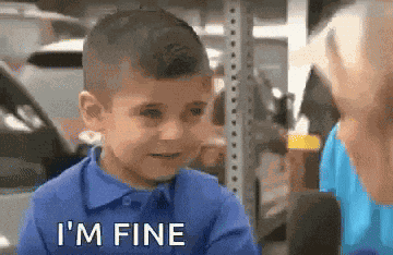 I’m Fine Its Fine Im Fine GIF