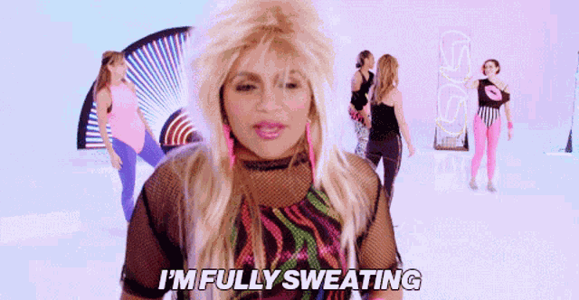 Im Fully Sweating Sweaty GIF