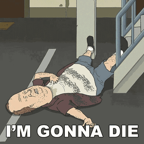I'M Gonna Die Butt-head GIF