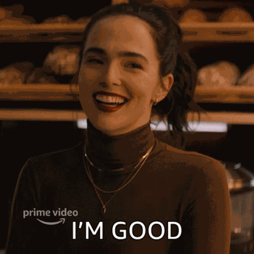 Im Good Zoey Deutch GIF